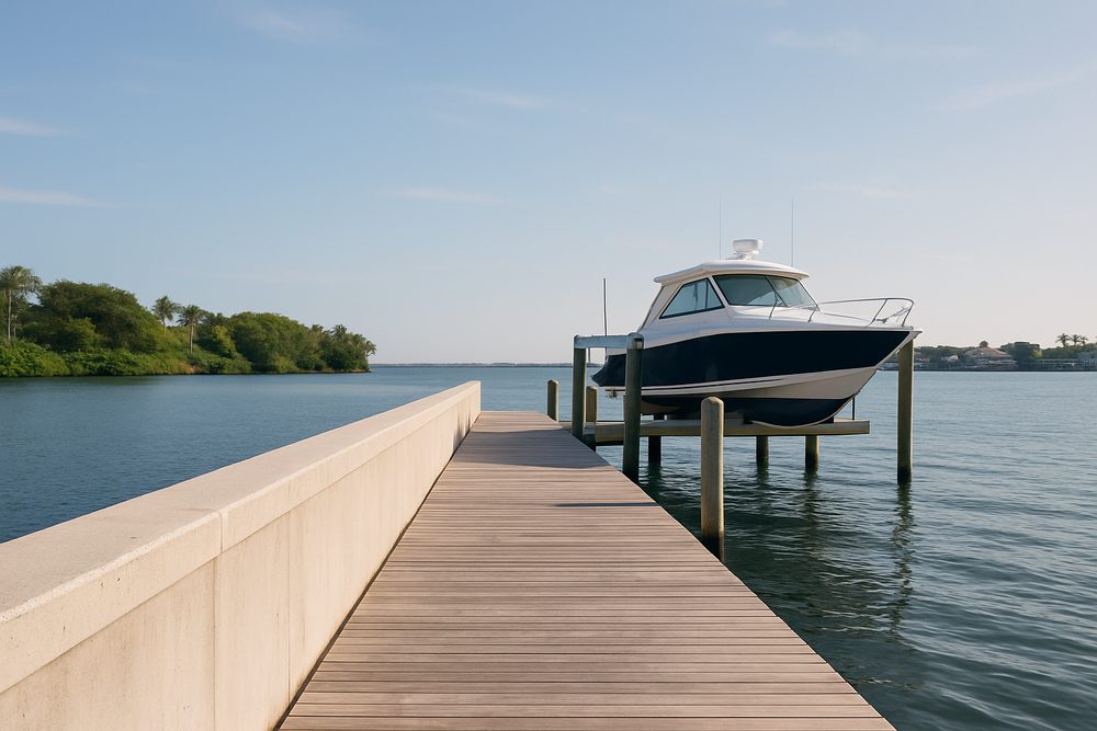 Waterfront in Bird Key, FL