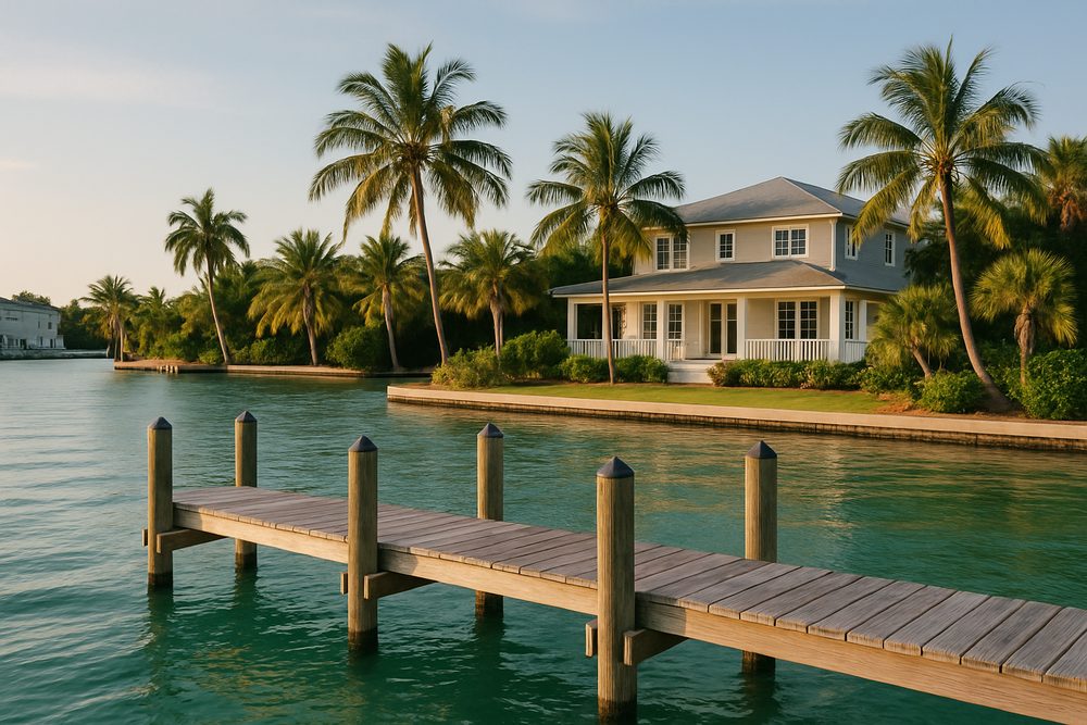 Waterfront in Lido Key, FL