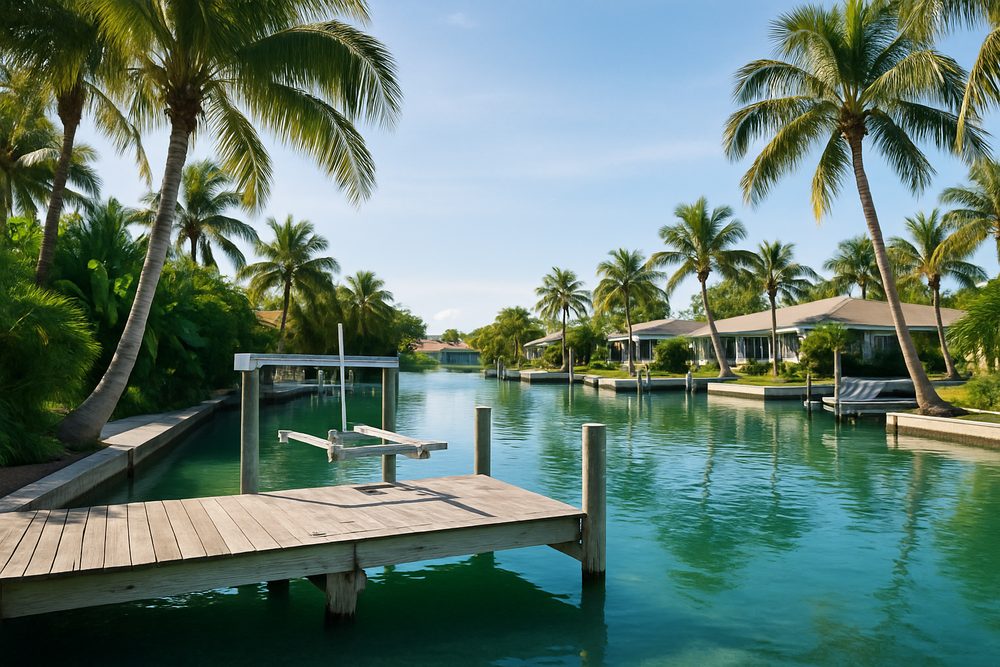 Waterfront in Siesta Key, FL