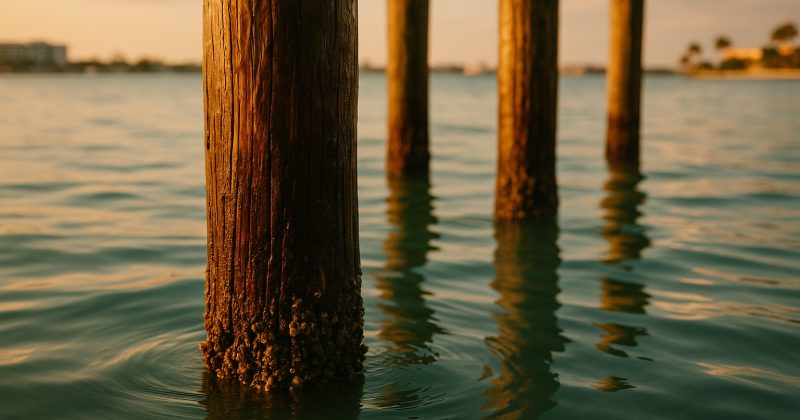 How to Tell if Your Dock Pilings Are Rotting (and What Marine Borers Really Do)