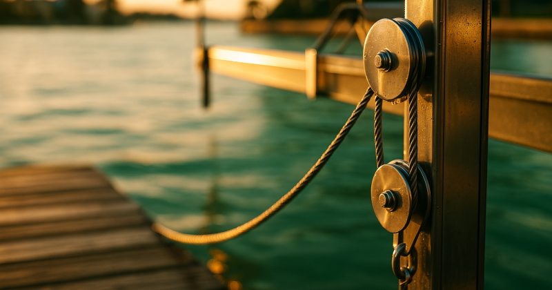 Galvanized vs. Aluminum vs. Stainless: Choosing Boat Lift Hardware That Survives Sarasota Salt Water