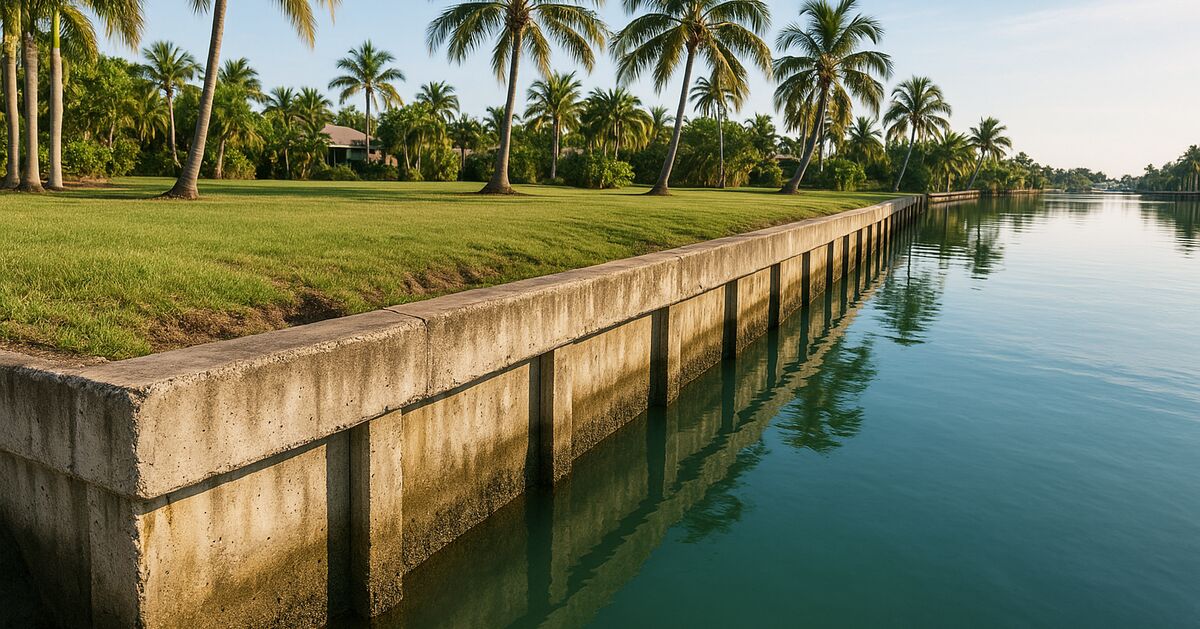 Repair or replace a failing seawall? A Sarasota homeowner's guide